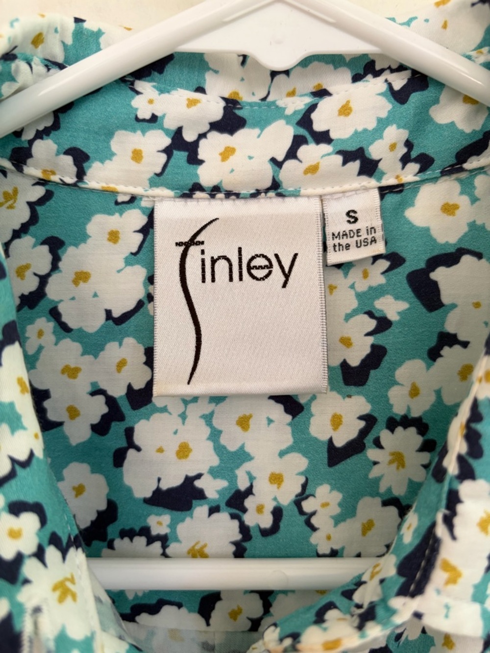 Finley Doris Daisy Button Front Dress, SZ S EUC MSRP $315 - Picture 6 of 9